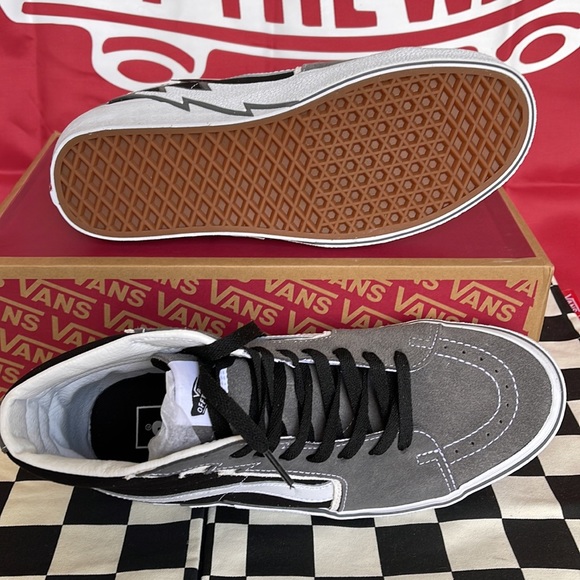 Vans Sk8-Hi Bolt Pewter/Black WMNS sneakers - Picture 5 of 16